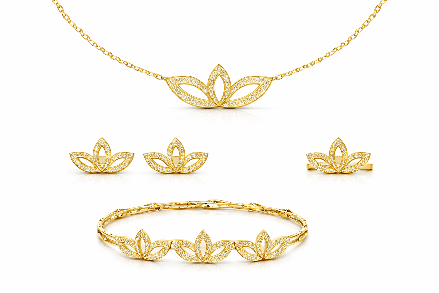 3 Leaf necklace